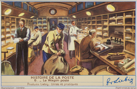 Story of the post, no 6, a railway post sorting office. 1940.
