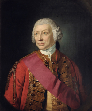 Portrait of Sir John Ligonier, mid 18th century (oil on canvas)