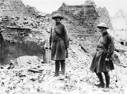 Rubble Climbers (b/w photo)