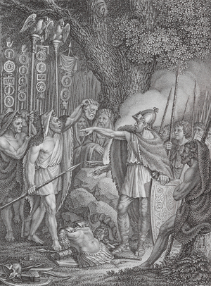 The Varian Disaster, 9 (engraving)