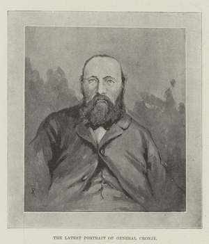 The Latest Portrait of General Cronje (litho)