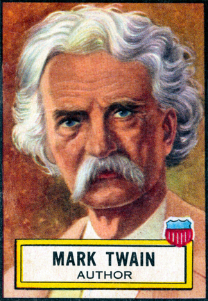 Mark Twain - portrait