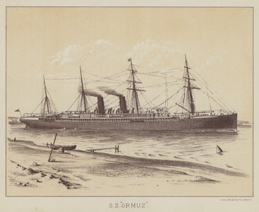SS "Ormuz" (litho)