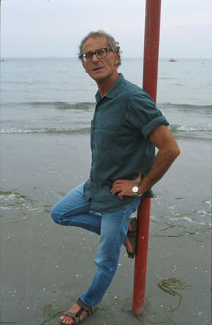 Venice, 58. International Film Festival, 'Luna Rossa', the Director Antonio Capuano, 2001 (photo)