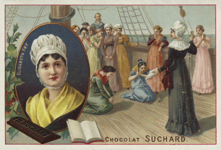 Elizabeth Fry, English Quaker, reformer and philanthropist (chromolitho)