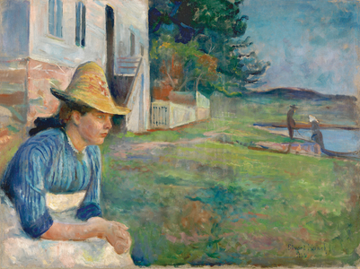 Evening, 1888 (oil on canvas)