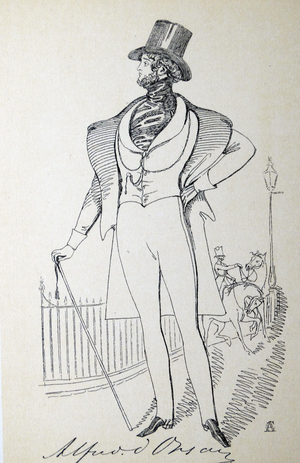 Alfred Guillaume Gabriel, Count D'Orsay - 1801-1852. French socialite and dandy.