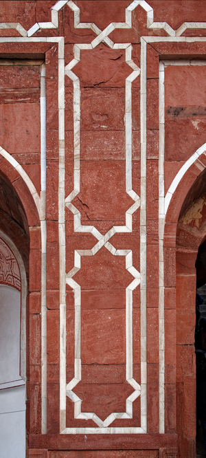 Marble decoration, The Tomb of Humayun, Delhi, 1562 (photo)