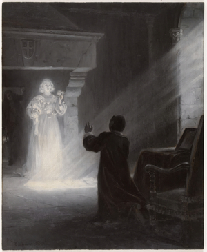 Alix appearing in the mask, between 1890 and 1891 (painting)