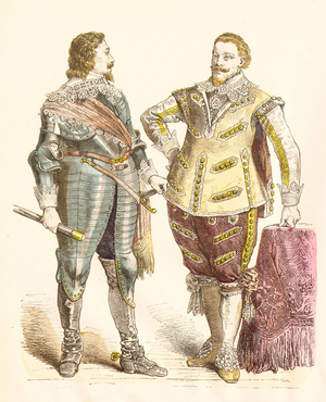 Princes, 17th century (copper plate print)