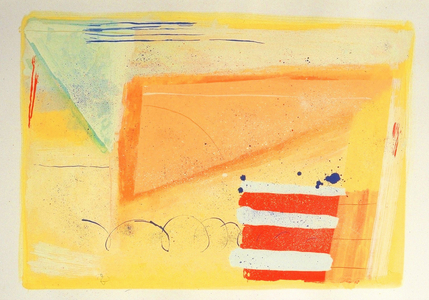 Beach, 2000, (gouache on watercolour paper)