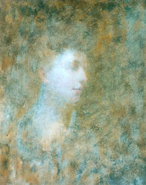 Sketch for the portrait of Viscountess Chilston (oil on canvas)
