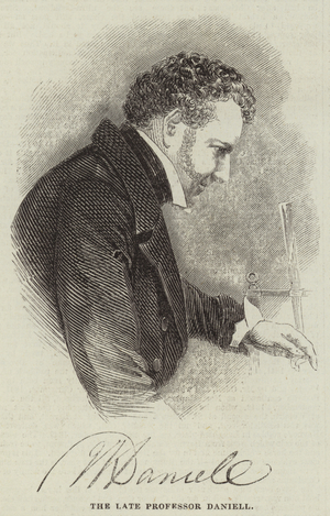 The Late Professor Daniell (engraving)