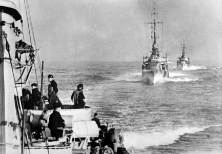 II. WK - Kriegsmarine - torpedo boats, 1940 (photo)