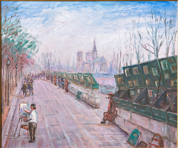 Paris (oil on canvas)