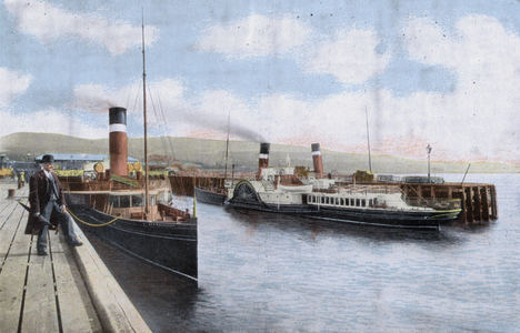 Craigendoran Pier (colour photo)