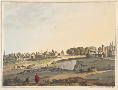 The ruins of the village of Ligny.