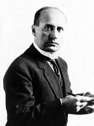 Italy: Benito Mussolini (1883-1945), Italian politician, fascist leader and dictator, c. 1920