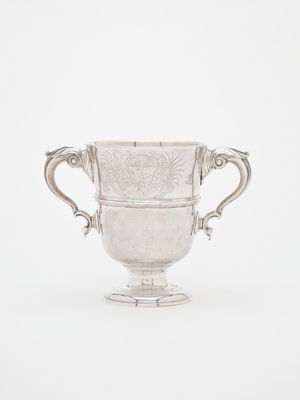 Two-handled cup by George Hill, c.1740 (silver)