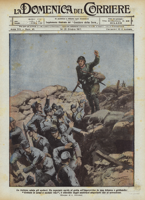 Luck helps the bold (Colour Litho)