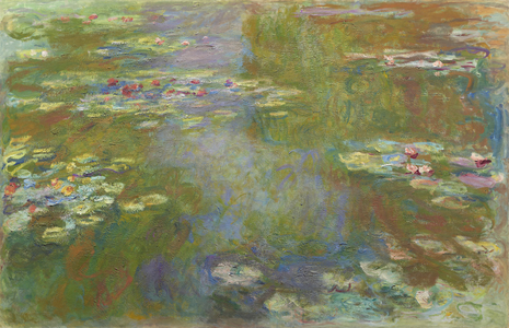 Water Lily Pond, 1917-19 (oil on canvas)