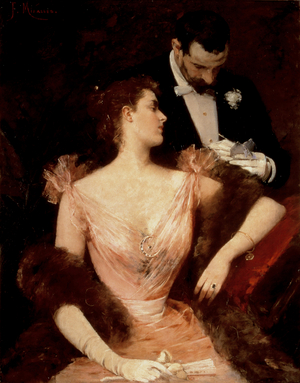 Invitation to the Waltz, around 1894 (oil)