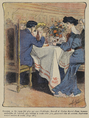 Gogosse by Max Villemer (colour litho)