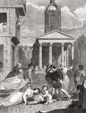 The Fatal Effect of the Plague of 1665.