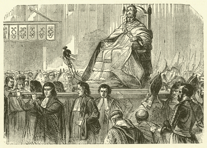 The Litter of the Pope (engraving)