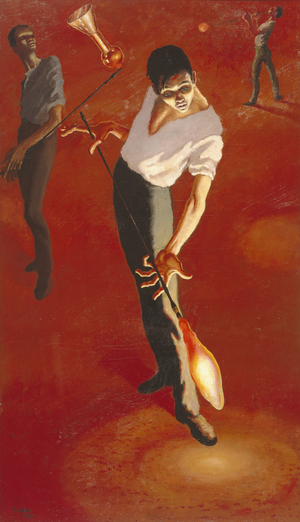 The Glassblower, 1944 (oil on canvas)