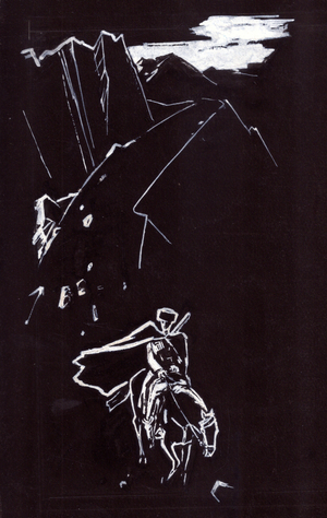 Illustration from "Give the Beauty of Your Soul" by Khachim Teunov, 1966 (gouache on paper)