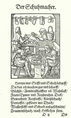 The Shoemaker (engraving)