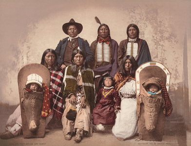 Ute Chief Severo and Family,c. 1885, published 1900 (photo)