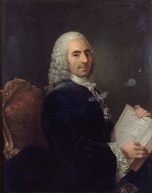 Portrait of Francois Quesnay (1694-1774) physician of Louis XV and physiocrate,  after 1743 (oil on canvas)