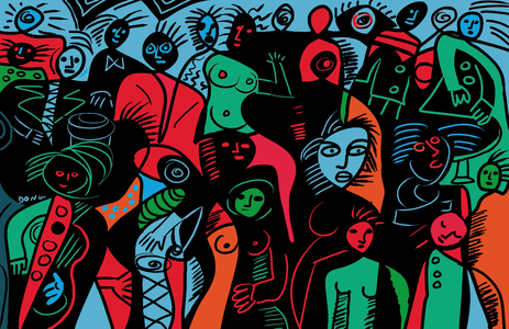 Blue blazer guilt, 2008 (computer graphics)