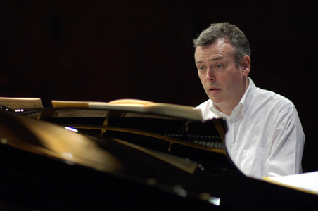 Malcolm Martineau - Scottish pianist at Snape Maltings, at rehearsal for the Aldeburgh Festival, Suffolk, UK, June 2007