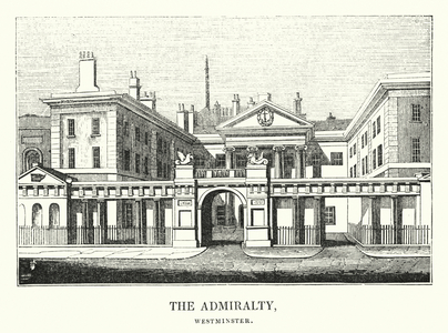 The Admiralty, Westminster (engraving)