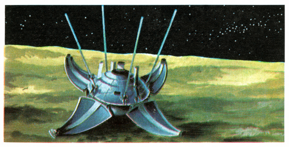Lunar modul Luna 9, 1984 (print)