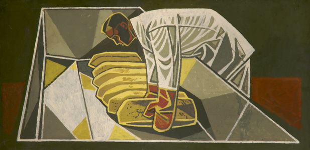 Baker (oil on board)