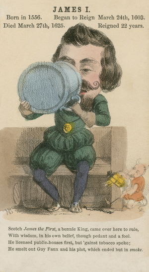 King James I (aquatint)