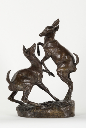 Fawns Playing, 1934 (bronze)