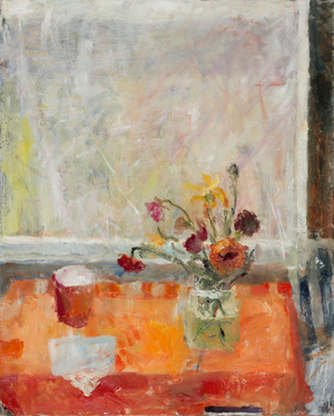 The Letter and Marmalade (oil on canvas)