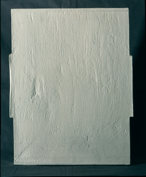 Cycladic Book, 1957 (plaster)