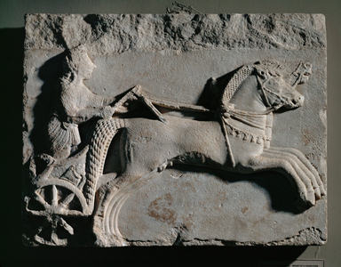 Relief of a charioteer (relief)