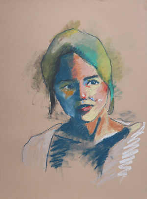 Color Study 5, 2023 (pastel on paper)
