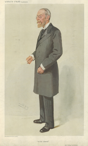 Sir Irving Countenay (colour litho)
