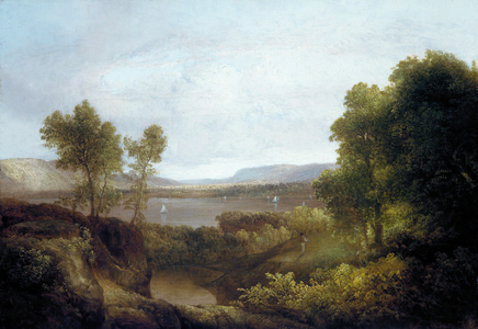 On the Hudson, 1830-35 (oil on canvas)