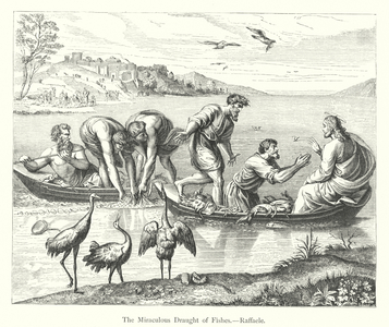 The Miraculous Draught of Fishes (engraving)