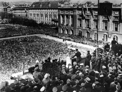 Third Reich - Anschluss of Austria 1938 (photo)