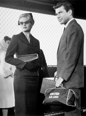 A Fever in the Blood, Angie Dickinson, Efrem Zimbalist Jr, 1961 (film still)